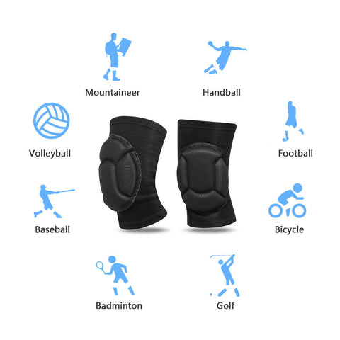 2 x Professional Knee Pads Leg Protector For Sport Work Flooring Construction